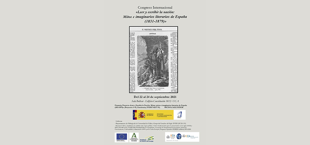 La UCA organiza el Congreso ‘Leer y escribir la nación: mitos e imaginarios literarios de España (1831-1879)’