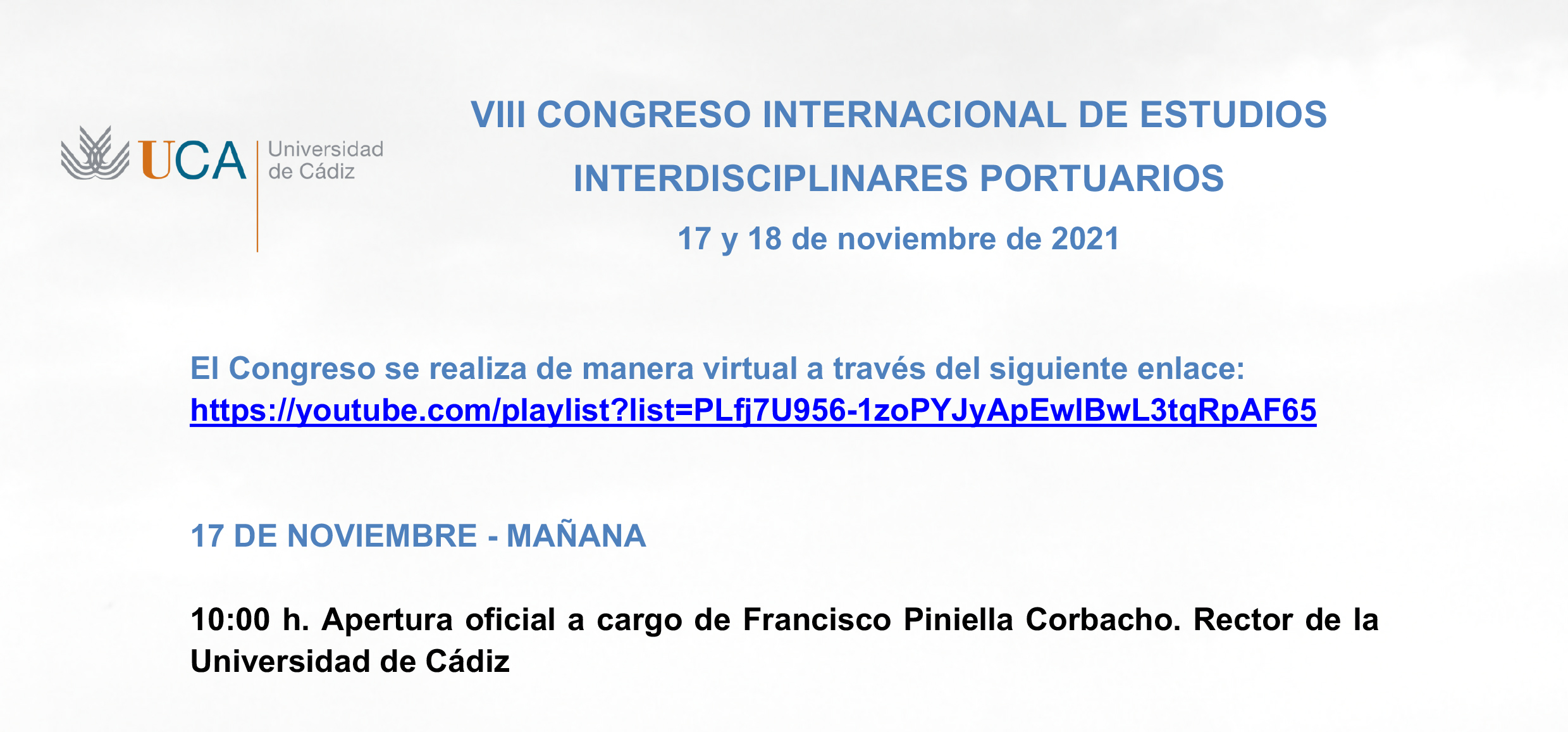 VIII Congreso Internacional de Estudios Interdisciplinares Portuarios