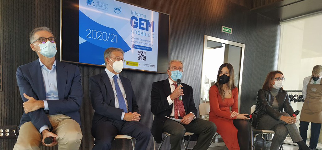El Observatorio del Emprendimiento de la Red GEM en Andalucía presenta su informe anual 2020/21 elaborado por equipo de la UCA