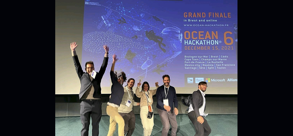 El proyecto de la UCA ‘Smart Shipping’, segundo en la final del certamen internacional ‘Ocean Hackathon’ en Brest