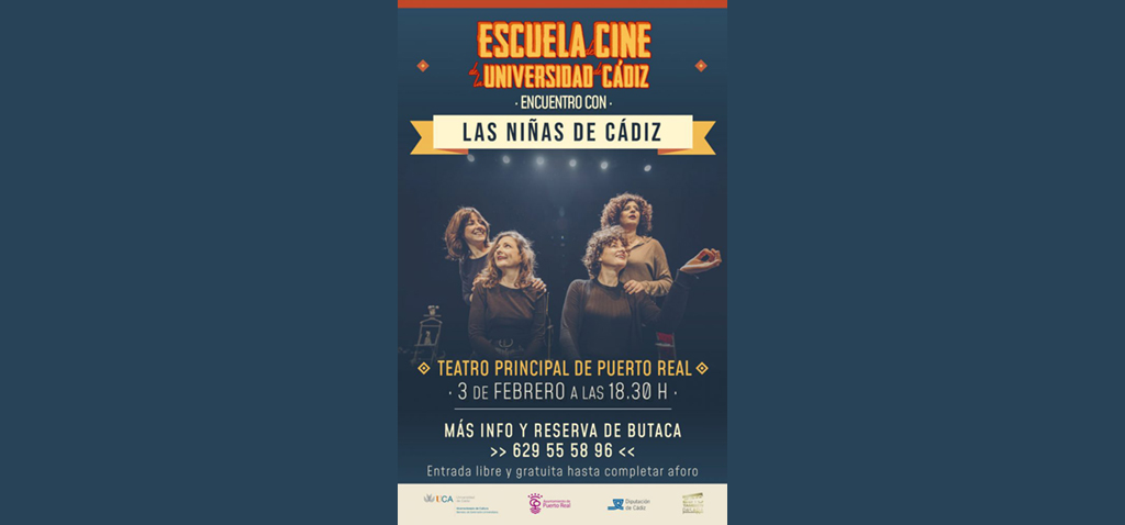La Escuela de Cine de la UCA organiza un encuentro cinematográfico con ‘Las Niñas de Cádiz’