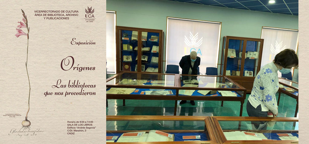 La UCA inaugura la exposición ‘Orígenes. Las Bibliotecas que nos precedieron’ en la sala de Los Libros del edificio Andrés Segovia