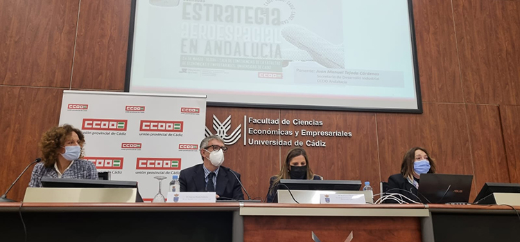 La Universidad de Cádiz acoge la jornada Estrategia Aeroespacial en Andalucía’