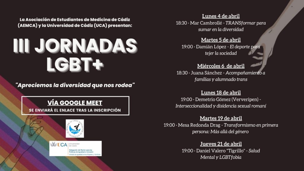 III Jornadas LGTBI+ en la UCA