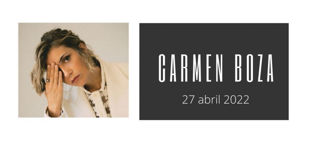 La cantante Carmen Boza inaugura el ciclo de diálogos ‘Con voz propia’