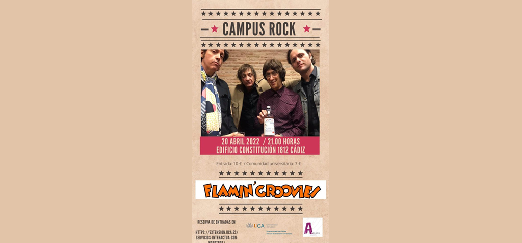 Flamin’ Groovies visitarán mañana el Campus Rock Cádiz