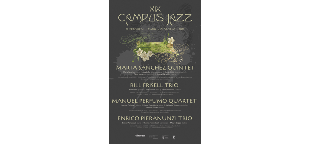 ‘Manuel Perfumo Quartet’ inaugurará el XIX Campus Jazz Cádiz en la Fundación Unicaja