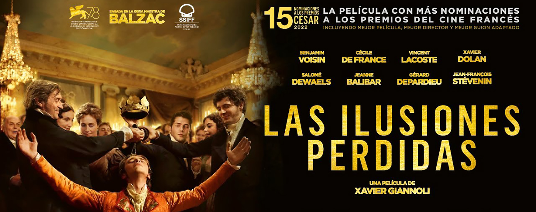 ”Las ilusiones perdidas´´, nuevo estreno en Cineclub UCA