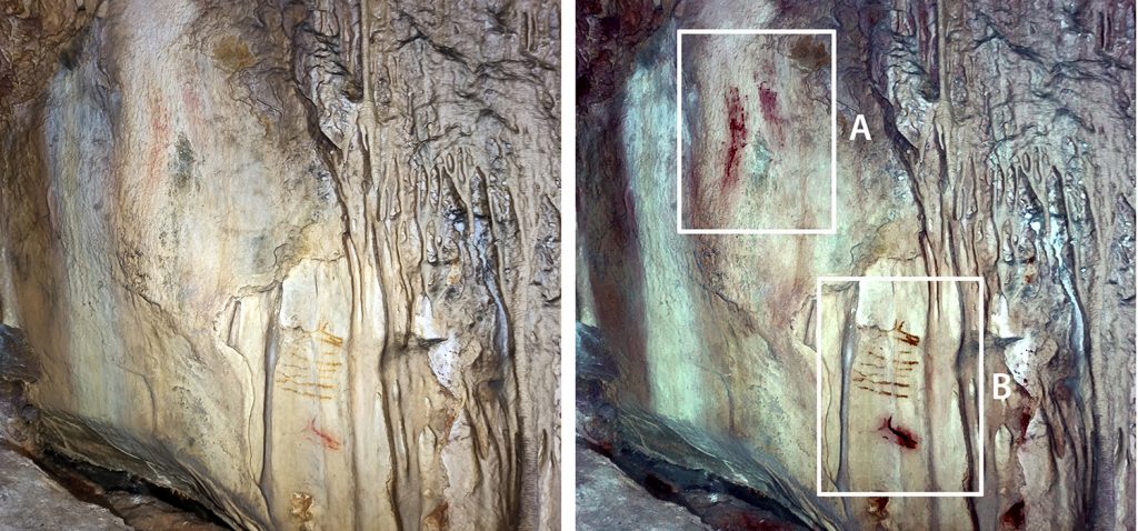 Investigadores de la UCA datan el arte paleolítico de la Cueva de Ardales en fechas anteriores a los 50 mil años