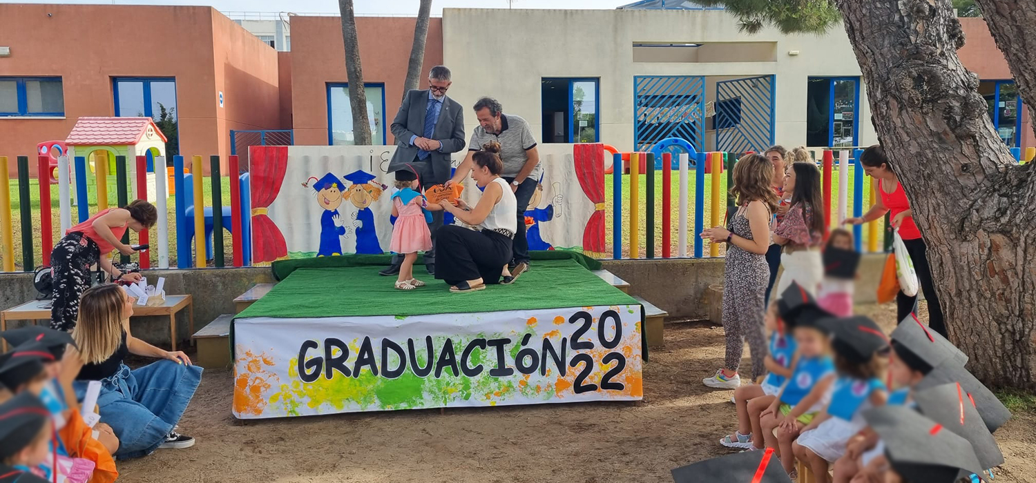 Acto de graduación en la Escuela Infantil La Algaida de la UCA