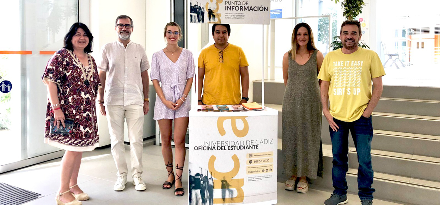 La UCA estrena los Puntos de Información de la Oficina del Estudiante en sus campus