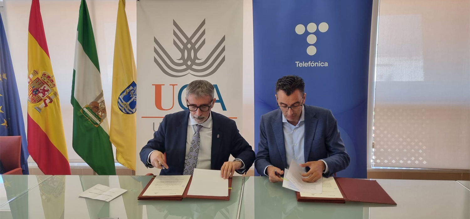 La Universidad de Cádiz y Telefónica España crean la Cátedra ‘Economía Azul y Puertos Inteligentes’
