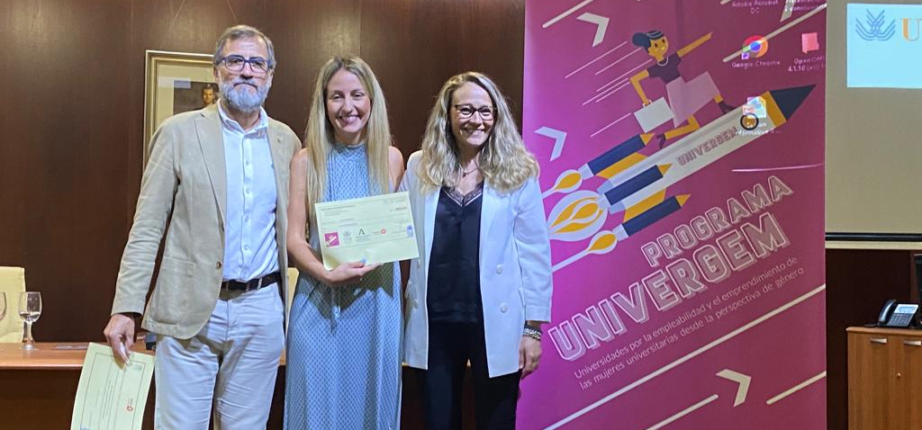 La alumna de la UCA Natalia Palomo Pérez gana el I Certamen ‘Univergem Imparable’