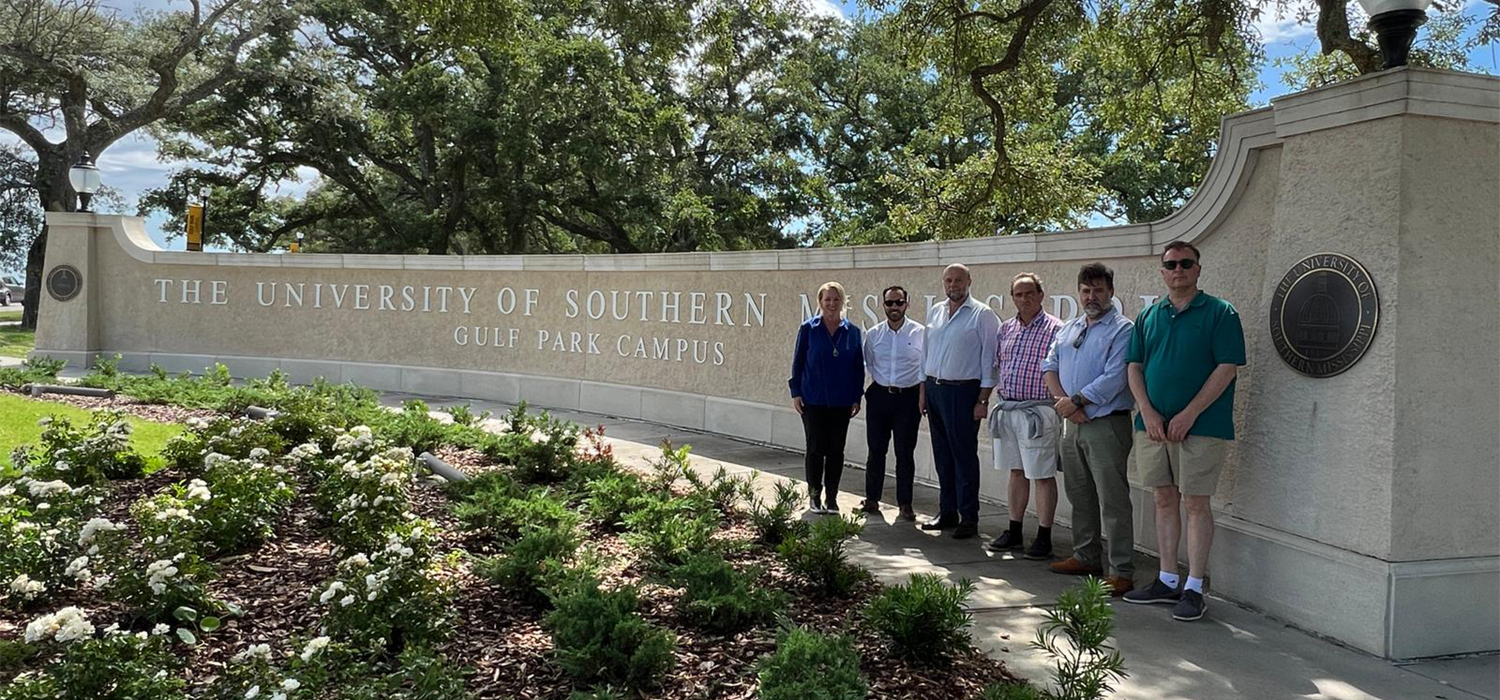 Una delegación de UCA y CEI·Mar lanza una estrategia de colaboración científica-académica con la Universidad Southern Mississippi