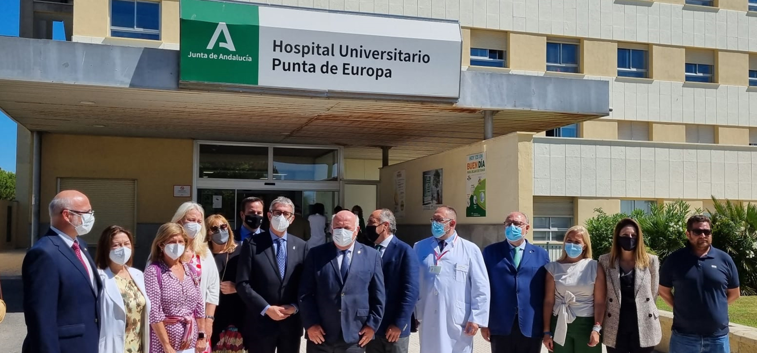 UCA, Junta de Andalucía y Ayuntamiento celebran la presentación institucional del Hospital Universitario Punta de Europa