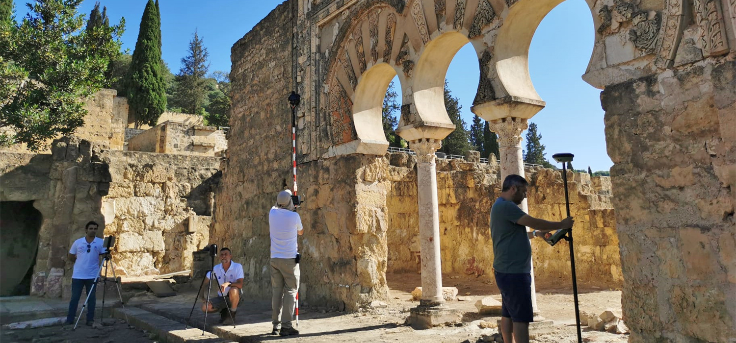 Investigadores de la UCA digitalizan en 3D edificios emblemáticos del Conjunto Arqueológico Palaciego de Medina Azahara
