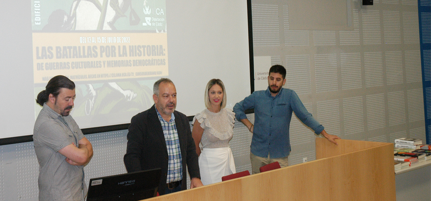 Los 72º Cursos de Verano de Cádiz continúan con el inicio de ‘Las batallas de la historia: de guerras culturales y memorias democráticas’