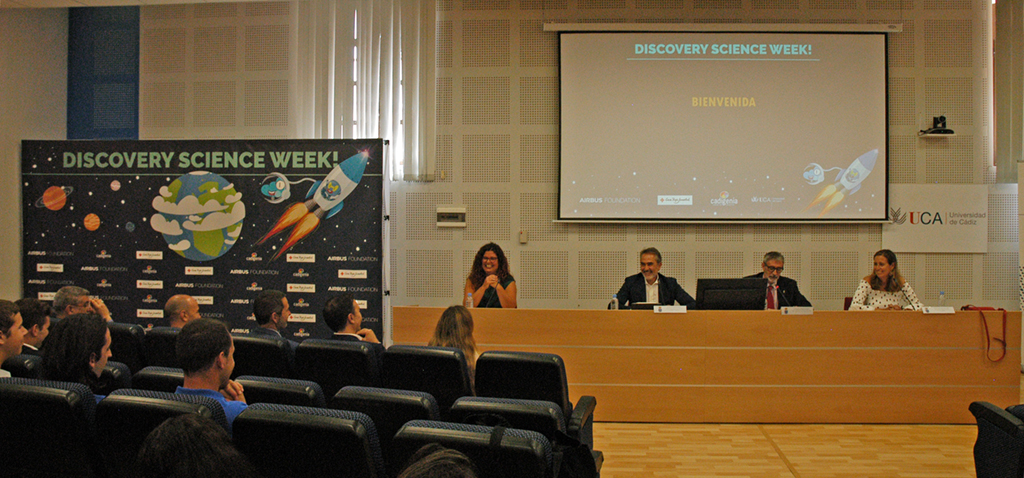 La Fundación Airbus y la UCA celebran la jornada ‘Discovery Science Week’ en el Campus de Cádiz