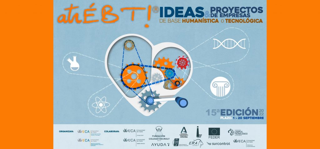 La UCA convoca la XV edición del concurso de ideas y proyectos de empresa atrÉBT! 2022