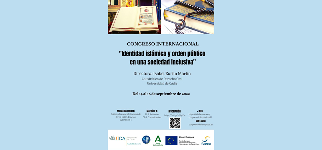 La UCA celebra el Congreso Internacional ‘Identidad islámica y orden público en una sociedad inclusiva’