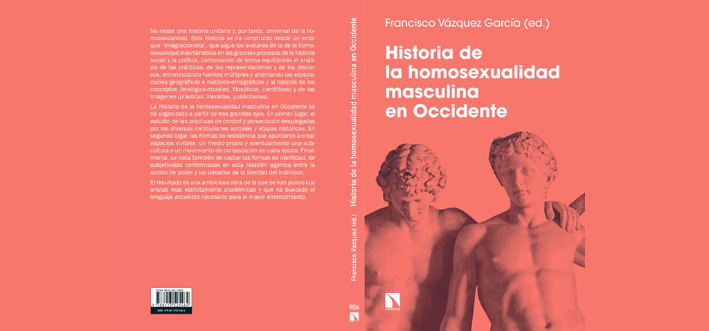 El catedrático de Filosofía de la UCA Francisco Vázquez coordina el libro ‘Historia de la homosexualidad masculina en Occidente’