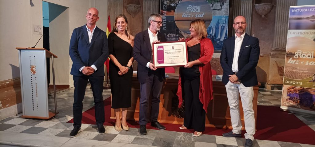 Puerto Real distingue a las Salinas la Esperanza de la UCA con el Premio a la Promoción Turística 2022