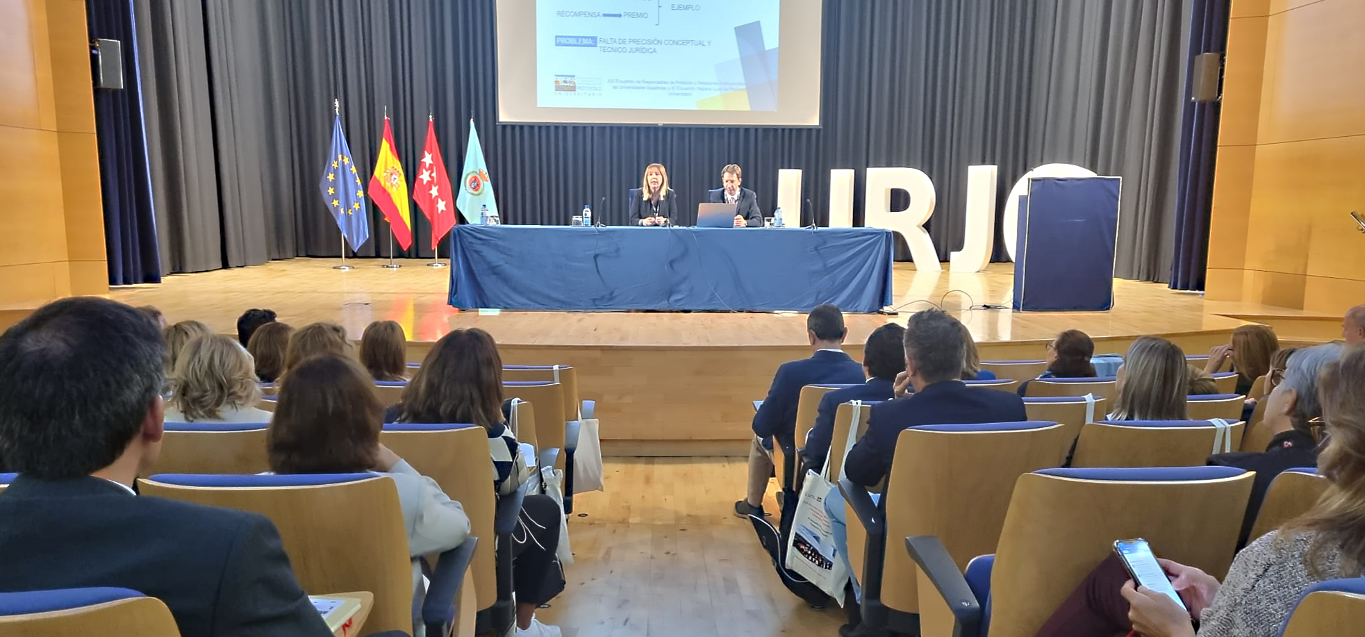 La UCA, presente en el XIX Congreso de responsables de Protocolo de las universidades españolas en la URJC