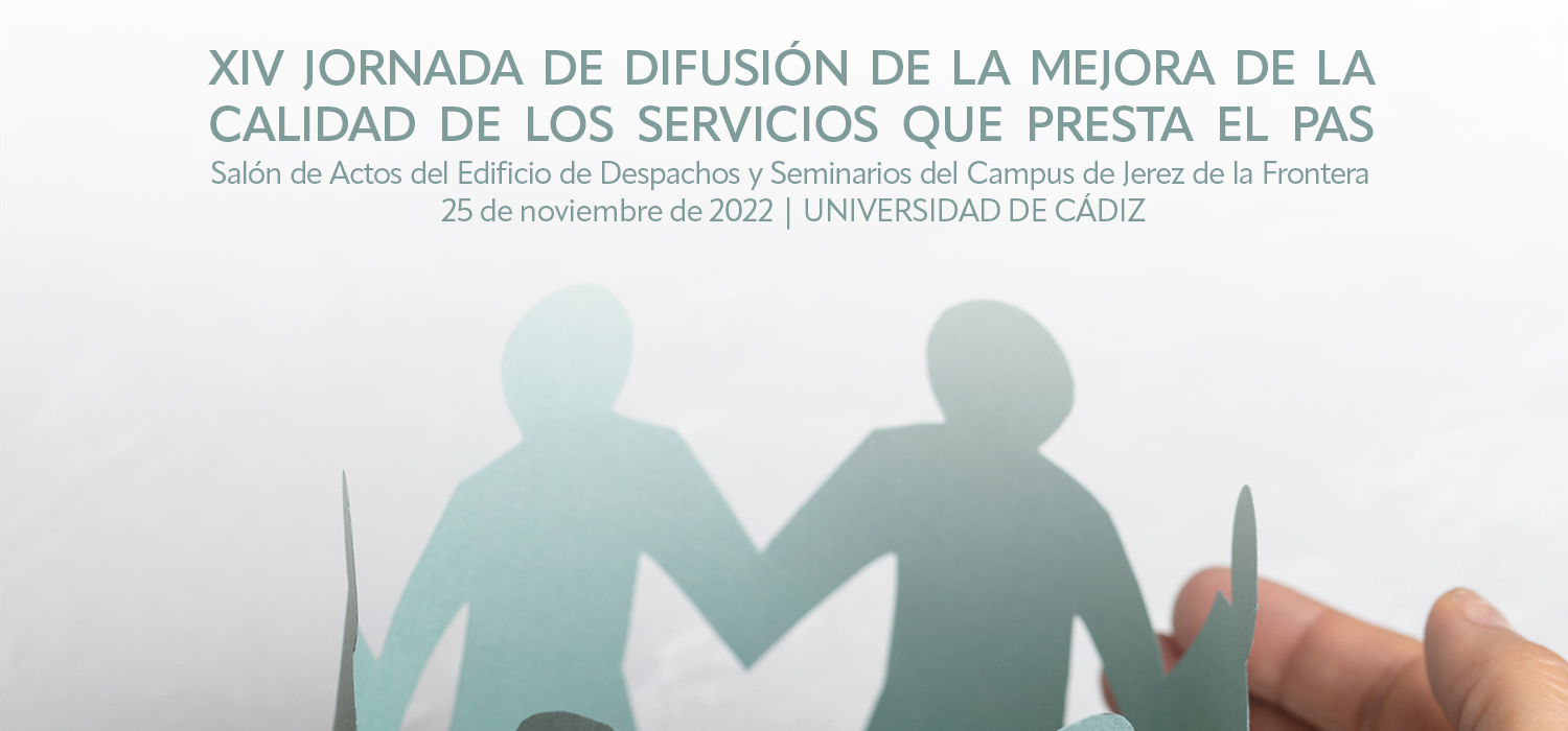 Jornada de Difusión de la Mejora de la Calidad de los Servicios que prenta el PAS