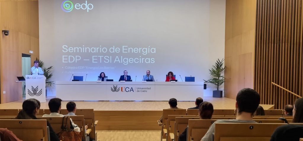 Más de un centenar de personas asisten al IX Seminario de Energía de EDP en la ETSI de Algeciras