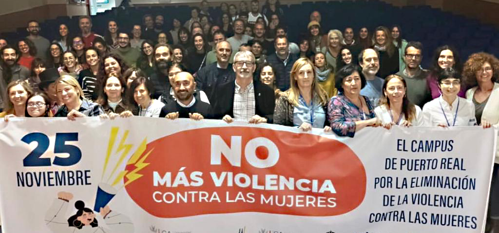 El Campus de Puerto Real, por la eliminación de la violencia contra las mujeres