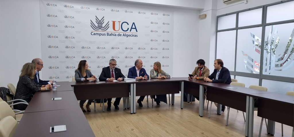 Reunión de UCA, Junta y Ayuntamiento para seguir impulsando el fortalecimiento del Campus Bahía de Algeciras