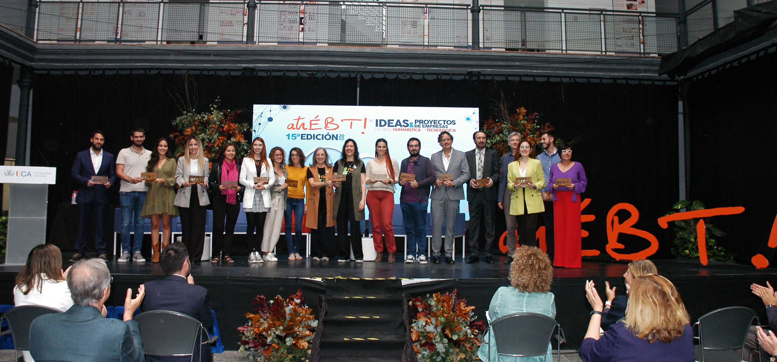 La UCA premia los proyectos empresariales ‘Vive Muy Mola’ y ‘El Flamenco como camino a la libertad’ en su XV edición de atrÉBT!®