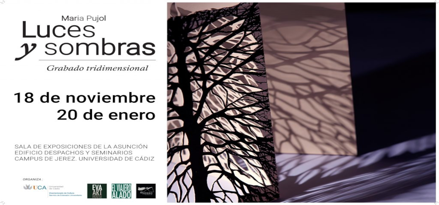 ‘Luces y Sombras. Grabado tridimensional de María Puyol’, en el Campus de Jerez