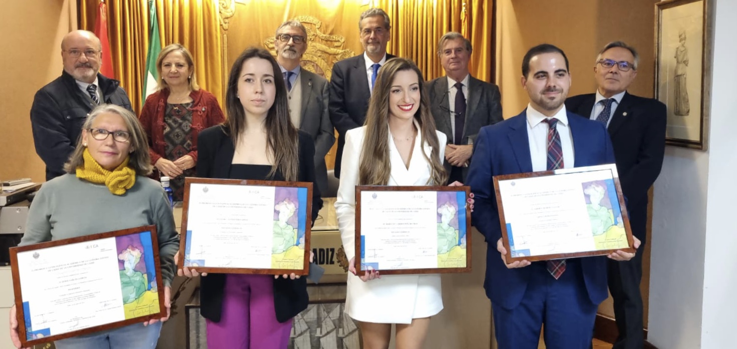El Ateneo de Cádiz y la UCA entregan los IV Premios Cátedra Ateneo de Cádiz a la Excelencia Académica