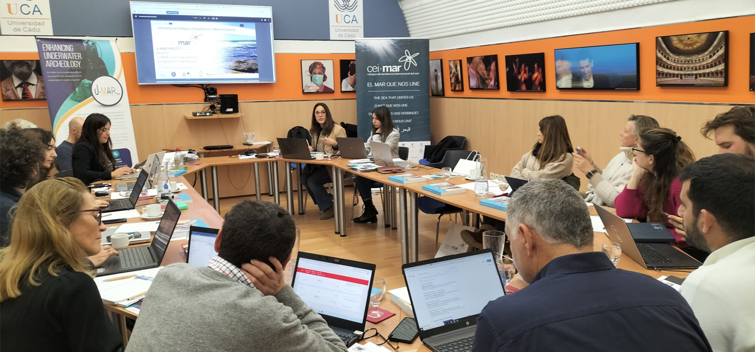 CEI·MAR reúne en Cádiz a expertos en formación de arqueología subacuática de España, Italia, Croacia, Portugal y Chipre