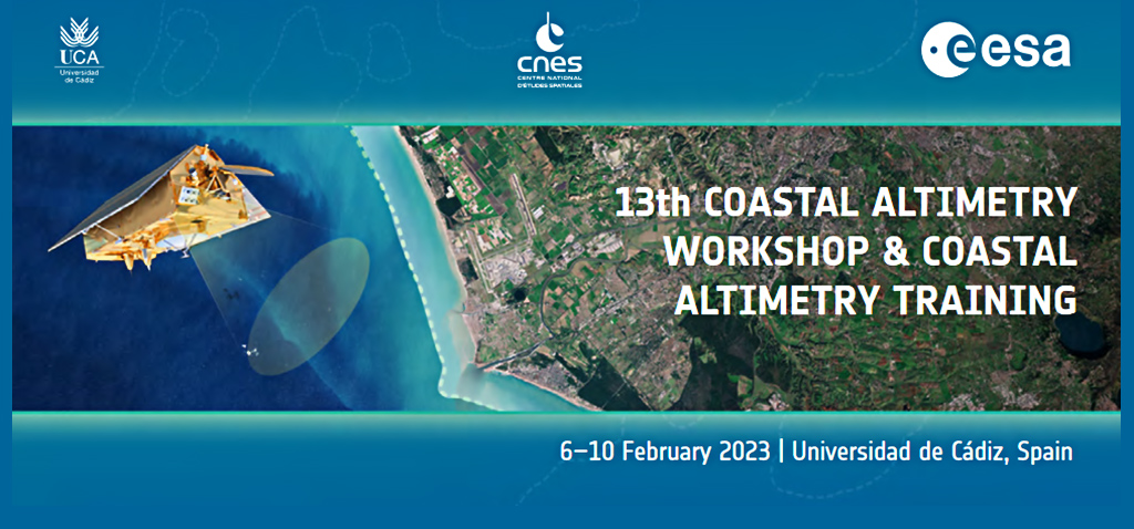 The UCA and the European Space Agency will hold the 13th International Coastal Altimetry Workshop in Cadiz