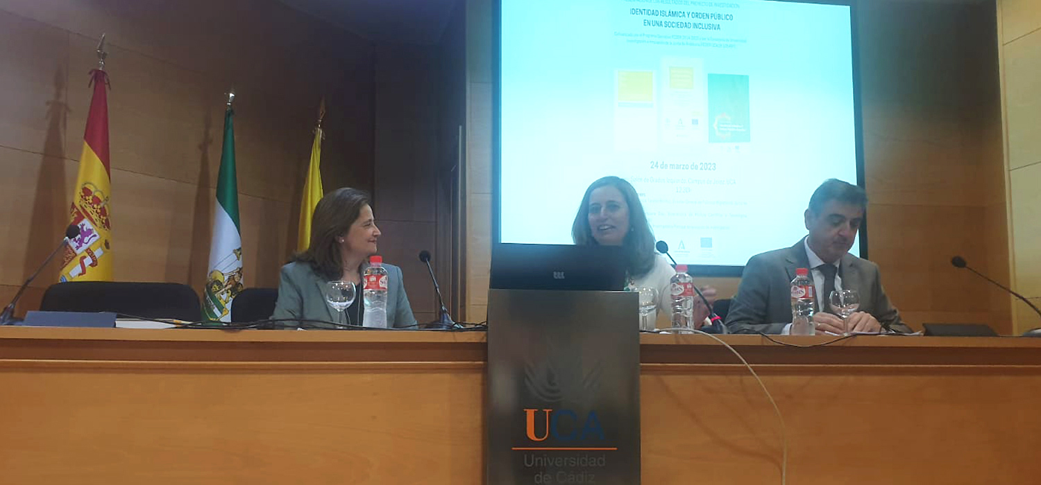 Presentación de los resultados del proyecto de investigación ‘Identidad islámica y orden público en una sociedad inclusiva’
