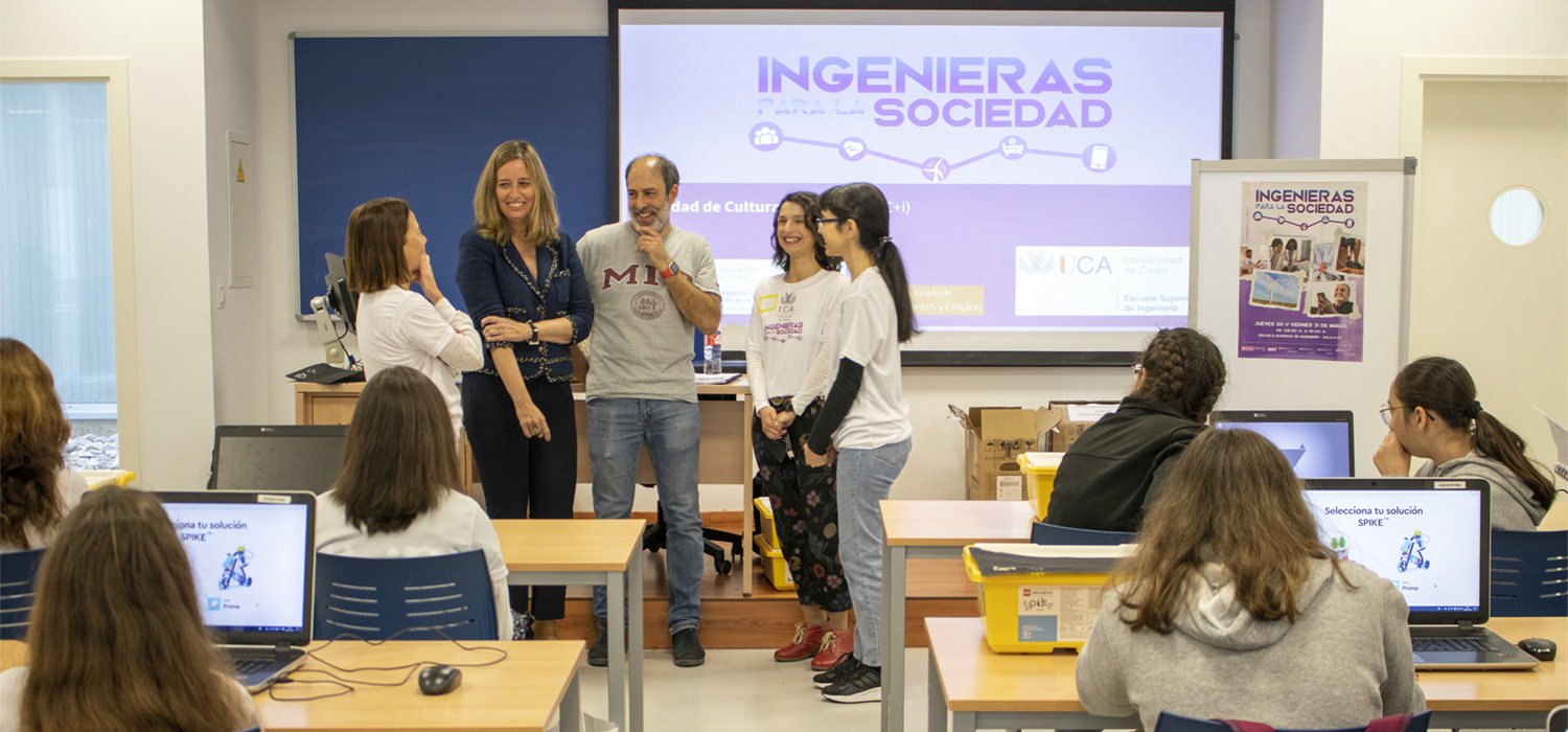 La UCA celebra la actividad divulgativa ‘Ingenieras para la Sociedad’ en el Campus de Puerto Real