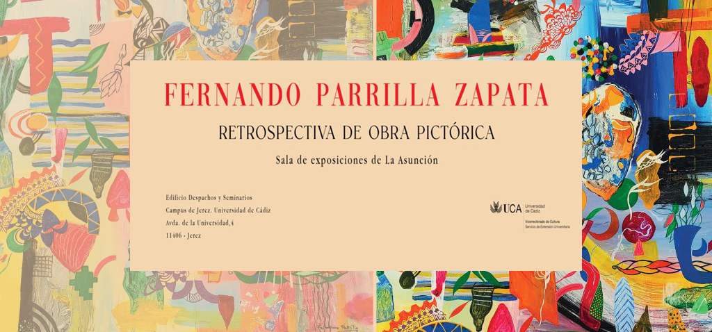 ‘Retrospectiva de la obra pictórica’ de Fernando Parrilla, en el Campus de Jerez