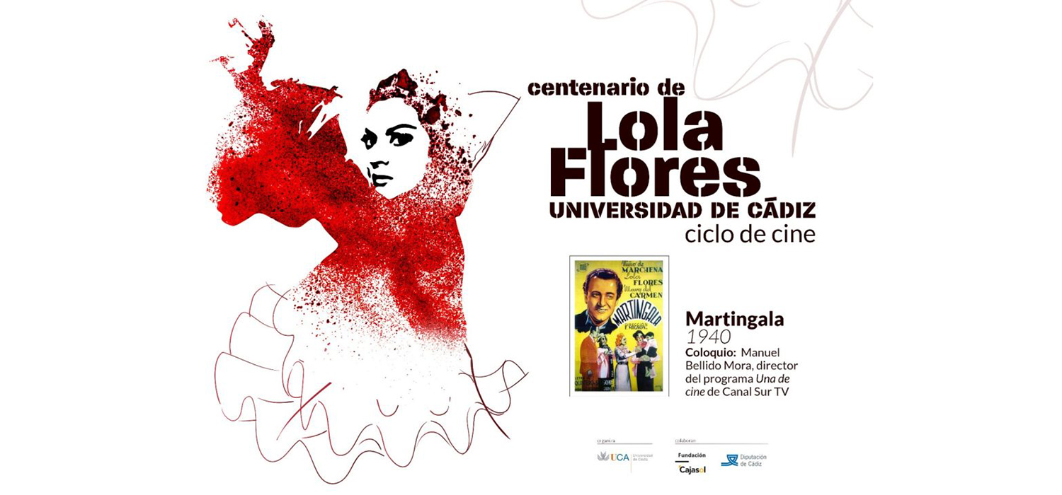 La proyección de Martingala da inicio mañana al ciclo de cine de la UCA con motivo del centenario de Lola Flores