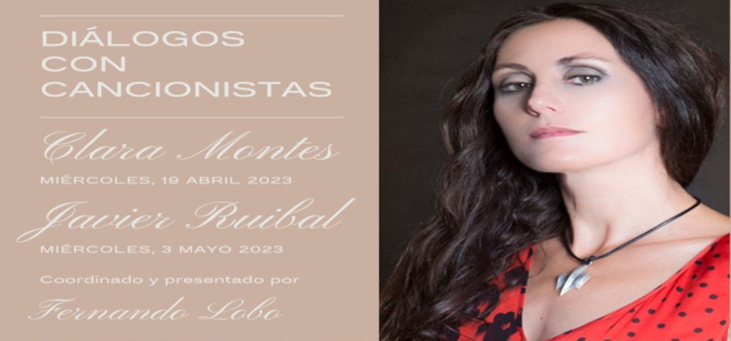 Presentación del ciclo “Diálogos con cancionistas” con la participación de la cantautora Clara Montes