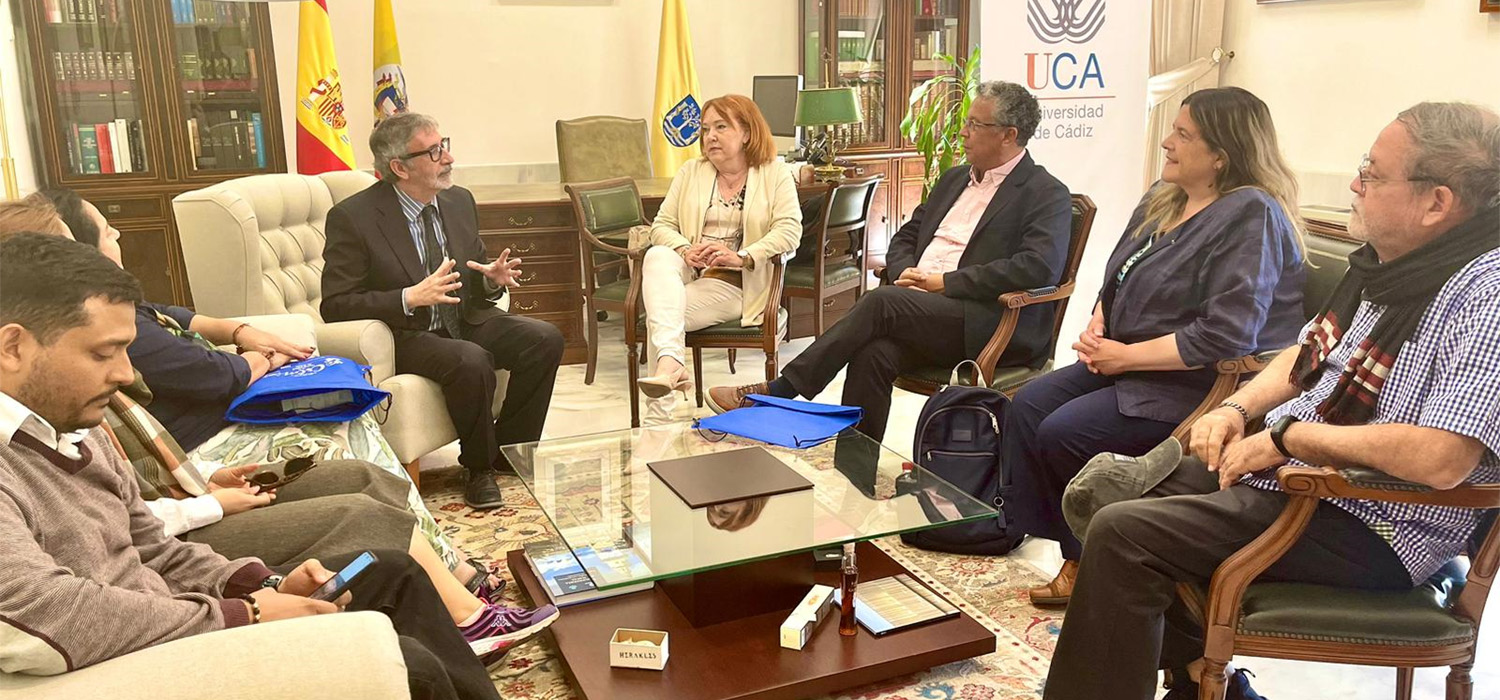 Encuentro con la Universidad de Cartagena de Colombia para impulsar la cooperación académica y científica