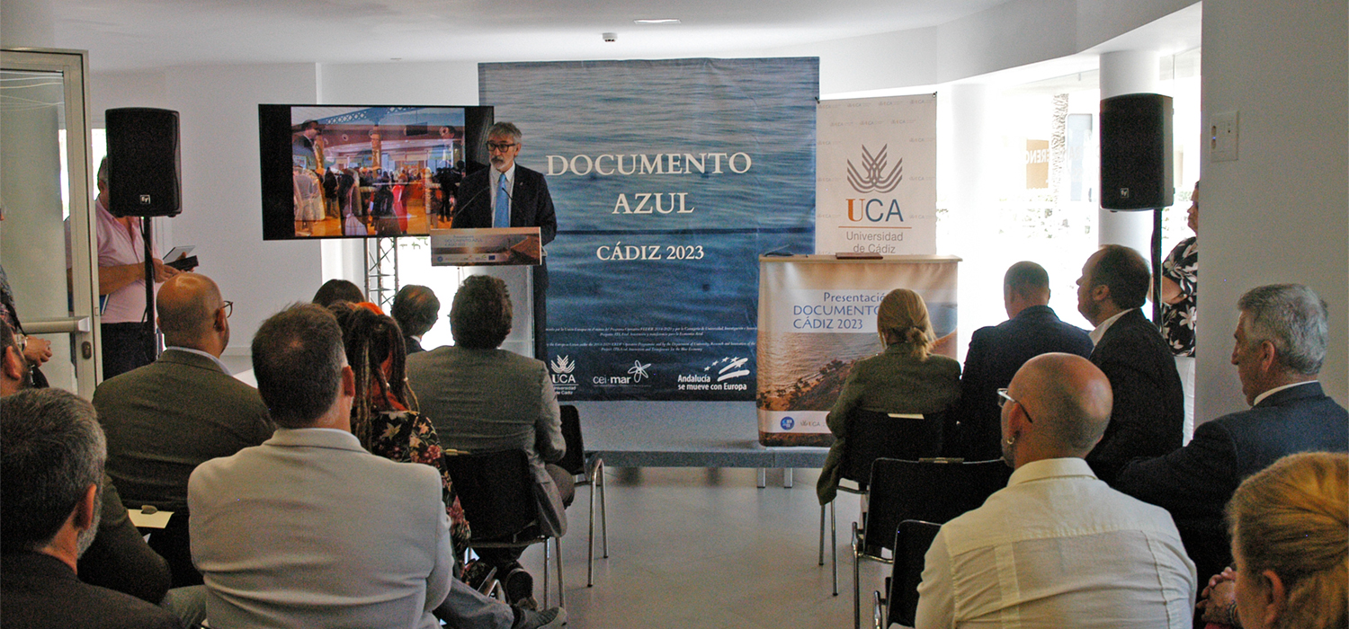 La UCA presenta ‘Documento Azul Cádiz 2023’ con el objetivo de potenciar el territorio costero gaditano