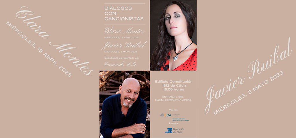 Clara Montes y Javier Ruibal inaugurarán el ciclo ‘Diálogos con cancionistas’