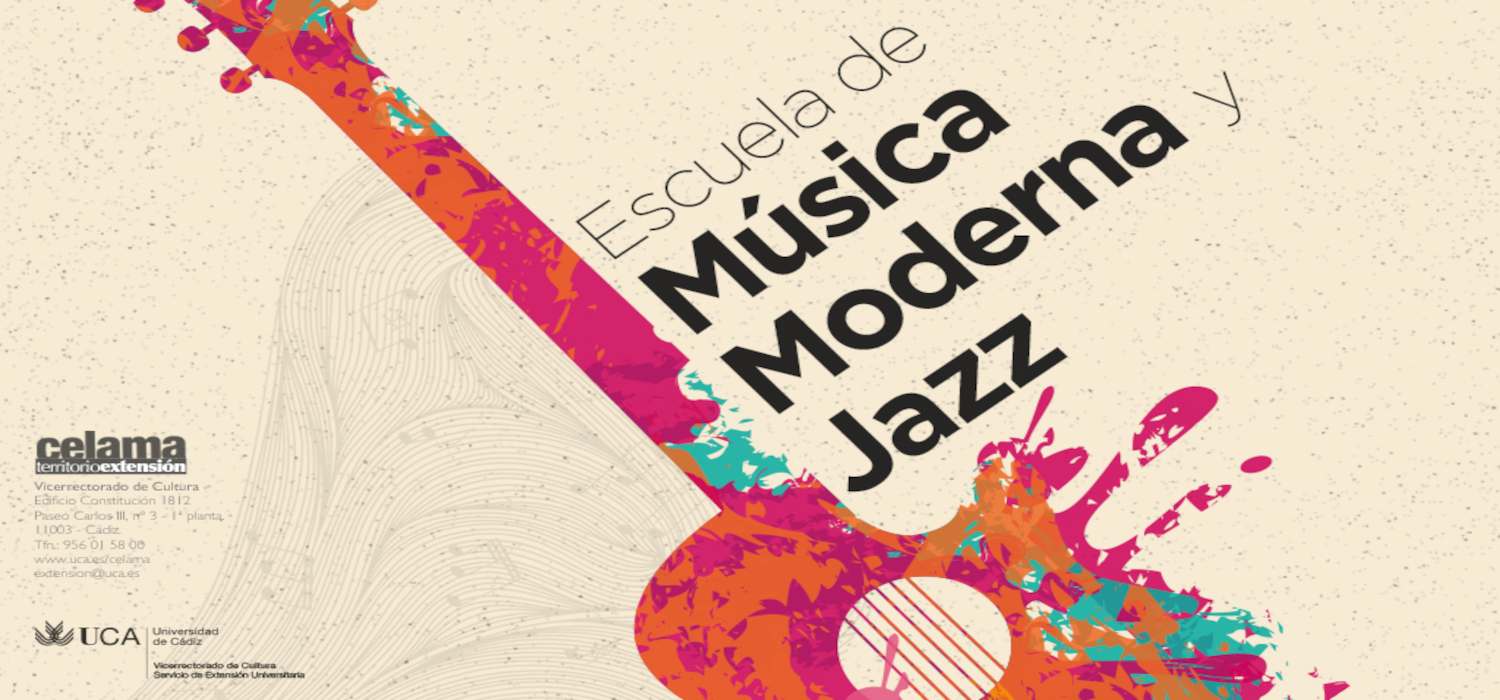 La Escuela de Música Moderna y Jazz del Servicio de Extensión Universitaria de la Universidad de Cádiz ofrece su concierto fin de curso