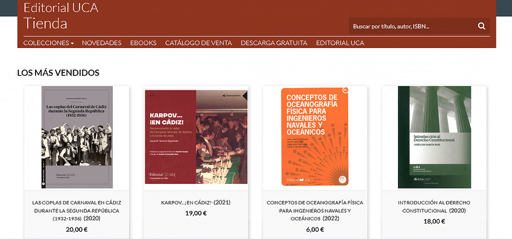 Los ‘ebooks’ de Editorial UCA, en venta directa desde su tienda virtual