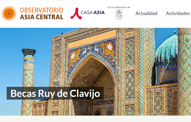 IMG Casa Asia y UCA convocan las becas ‘Ruy de Clavijo’ 2023/24