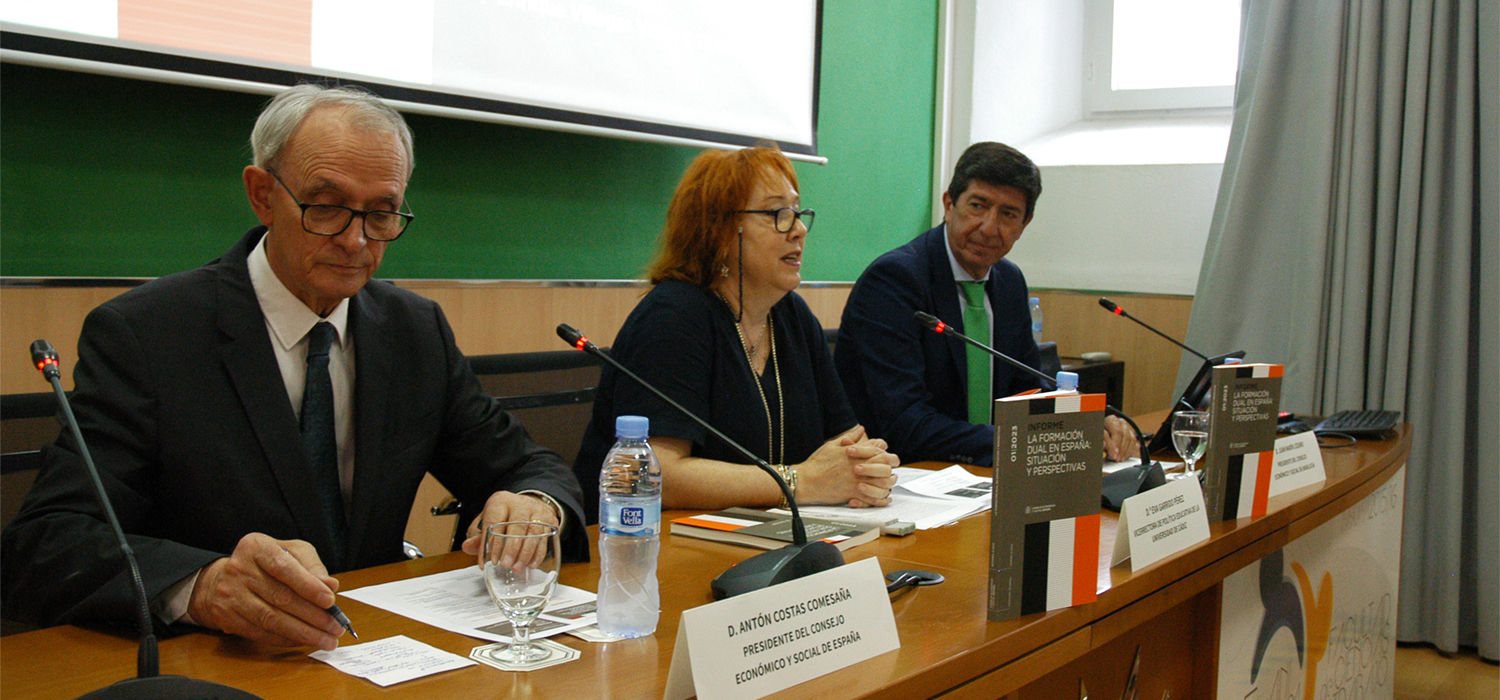 El Consejo Económico y Social de España presenta en la UCA su informe sobre Formación Dual