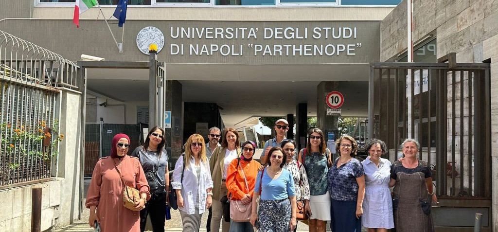 El consorcio del proyecto INSAF-Fem, liderado por la UCA, se reúne en la Universidad Parthenope de Nápoles
