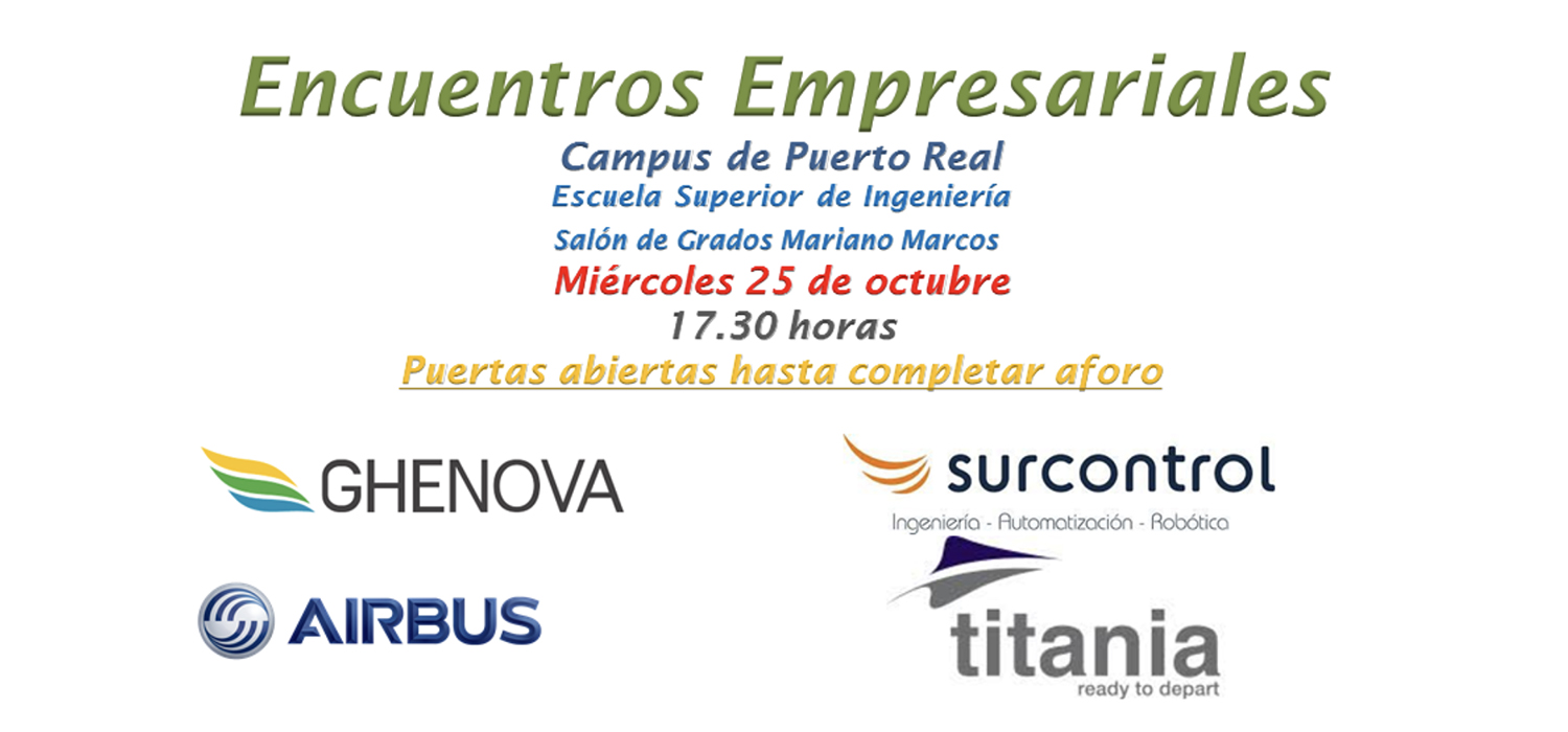 ‘Encuentros empresariales’ en el Campus de Puerto Real